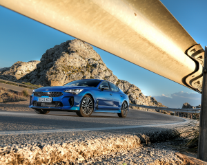 Kia Stinger Blue Static  (9)